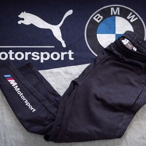 Puma Motorsport Black Track Pants
